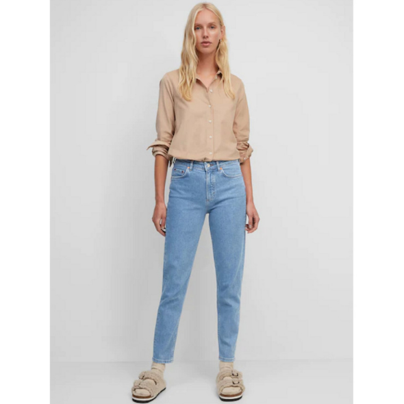 Slim High Waist Jeans von MARCOPOLO